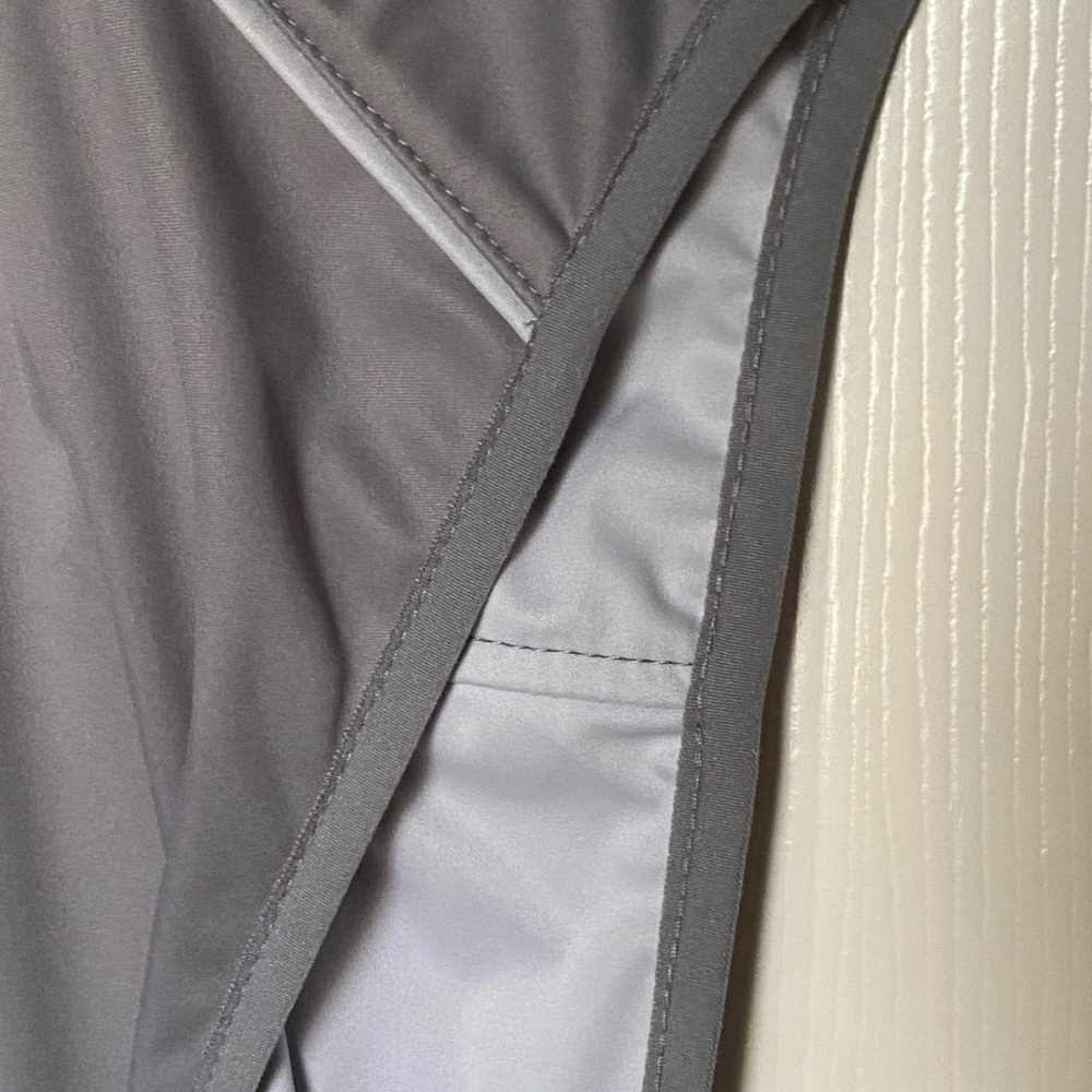 Greg Norman 1/4 Zip Solid Light Gray Wind Vest Xl - image 6